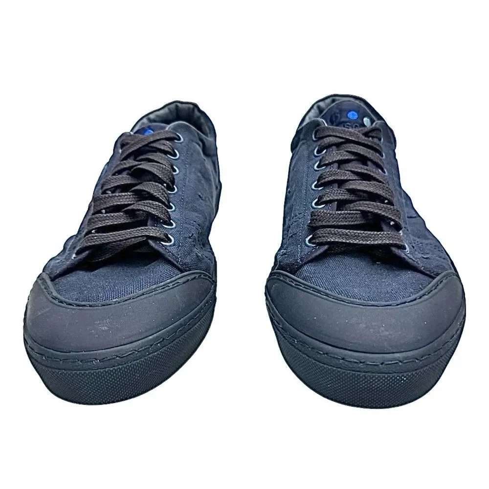Scarpa Italy Men’s Sneakers Size 11 Navy Blue Leather Casual Shoes EU 44 EUC